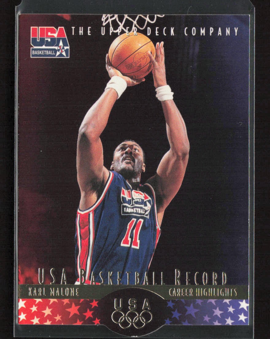 1996 Upper Deck USA #12 Karl Malone USA Near Mint or Better