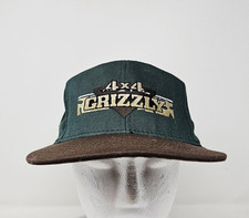 Vintage Yamaha Grizzly 4x4 Hat Cap Baseball Snap Back One Size Green Mens USA