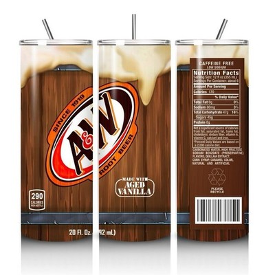 A&W Root Beer Becher 20oz 20oz Edelstahl Becher süß lustig
