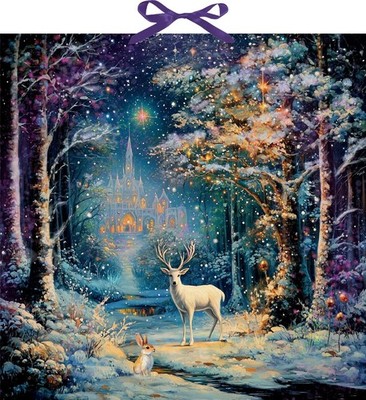 Wand-Adventskalender   Magischer Winterwald