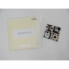 Close To My Heart Acrylix Stamp Set A1018 Spring Blocks Butterfly Flower Tulip
