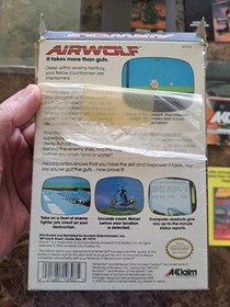 Airwolf Nintendo NES 100% CIB qualit&agrave; da collezione con tutti gli inserti spedizione gratuita