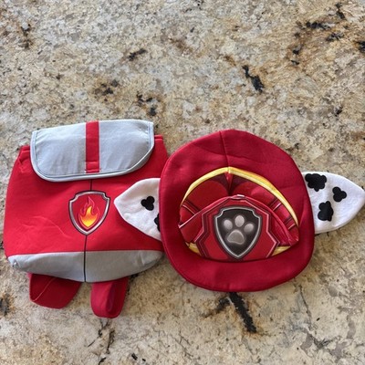 Rubies Paw Patrol Marshall Pup Pack & Hat Kids Costume Halloween Accessories
