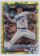 2021 Bowman Sapphire Edition Yellow Refractor 19/50 Clayton Beeter #BCP-16 1ek2