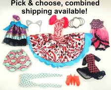 Ever After High Clothing, Shoes  Accessories Replacments Starts at 3.99