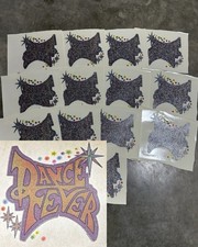 Lot of 13 Vintage 80s Dance Fever T-Shirt Heat Transfers NOS Iron On