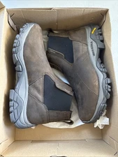 Merrell Men's Moab Adventure Chelsea Polar WP Boot J88453W Brown Black Sz 9 Wide