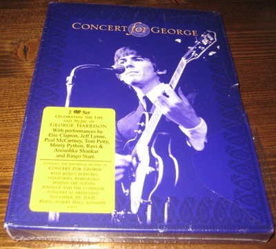 Concert For George Harrison DVD 2-Disc Set NEW WITH CUT THROUGH BAR CODE! OOP US