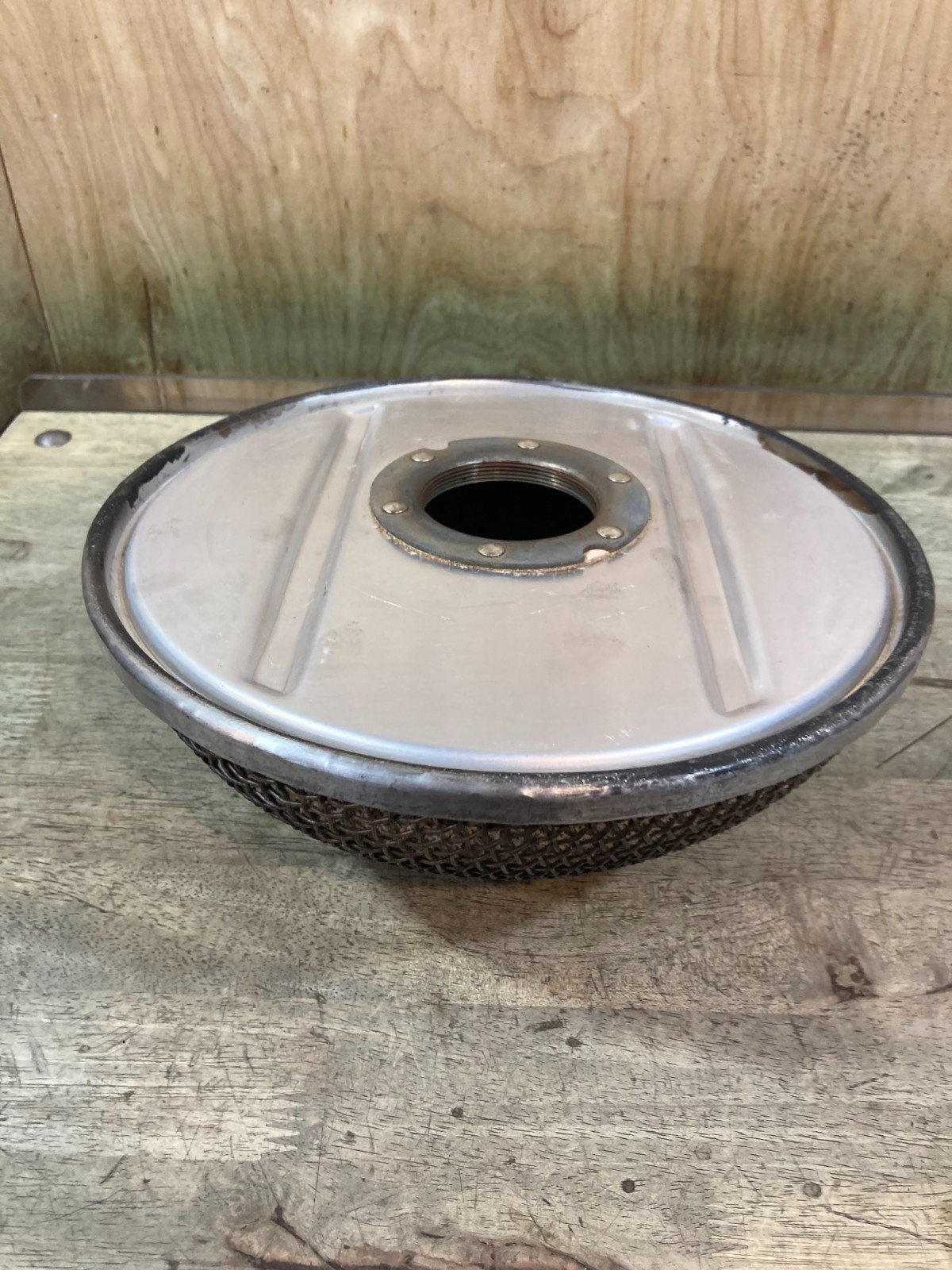 Coleman 515 Catalytic Heater - Burner Head - Discoloration