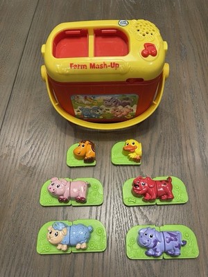 Leap Frog Farm Mash Up Animal Works - Missing 2 Pieces