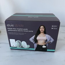 NIB Elvie Stride Hands-Free Hospital Grade Electric Breast Pump, 24mm