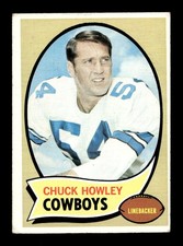 1970 Topps #228 Chuck Howley Cowboys VG+ *7w
