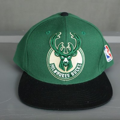 Milwaukee Bucks Mitchell & Ness Hat Cap Snapback 2 Tone Adjustable Baseball Cap