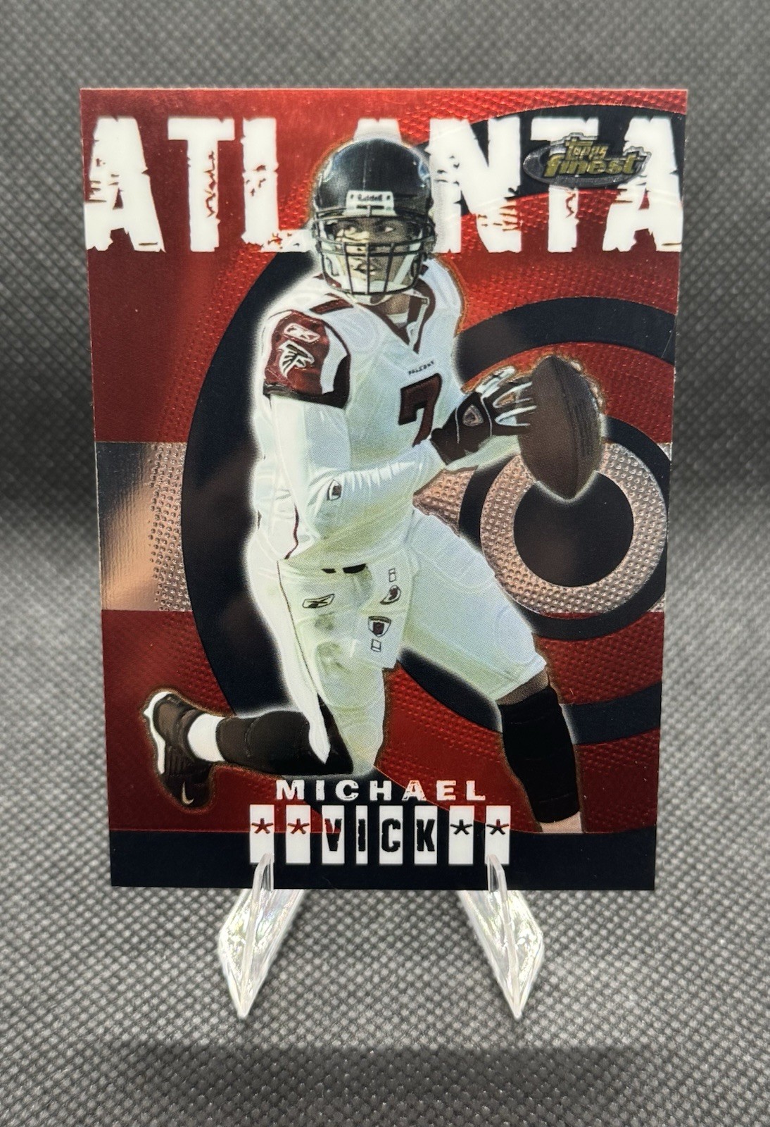 Michael Vick - 2004 Topps Finest - #25