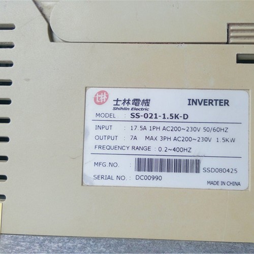 Used For Shihlin SS-021-1.5K-D Inverter - Picture 4 of 4
