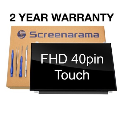 BOE NT156FHM-T00 40pin Touch Screen FHD Glossy LCD + Tools SCREENARAMA * FAST