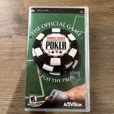 World Series of Poker Sony PSP, 2005 - Tested - Fast Shipping 