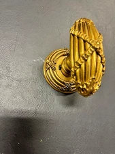 A gold plated Sherle Wagner door handle