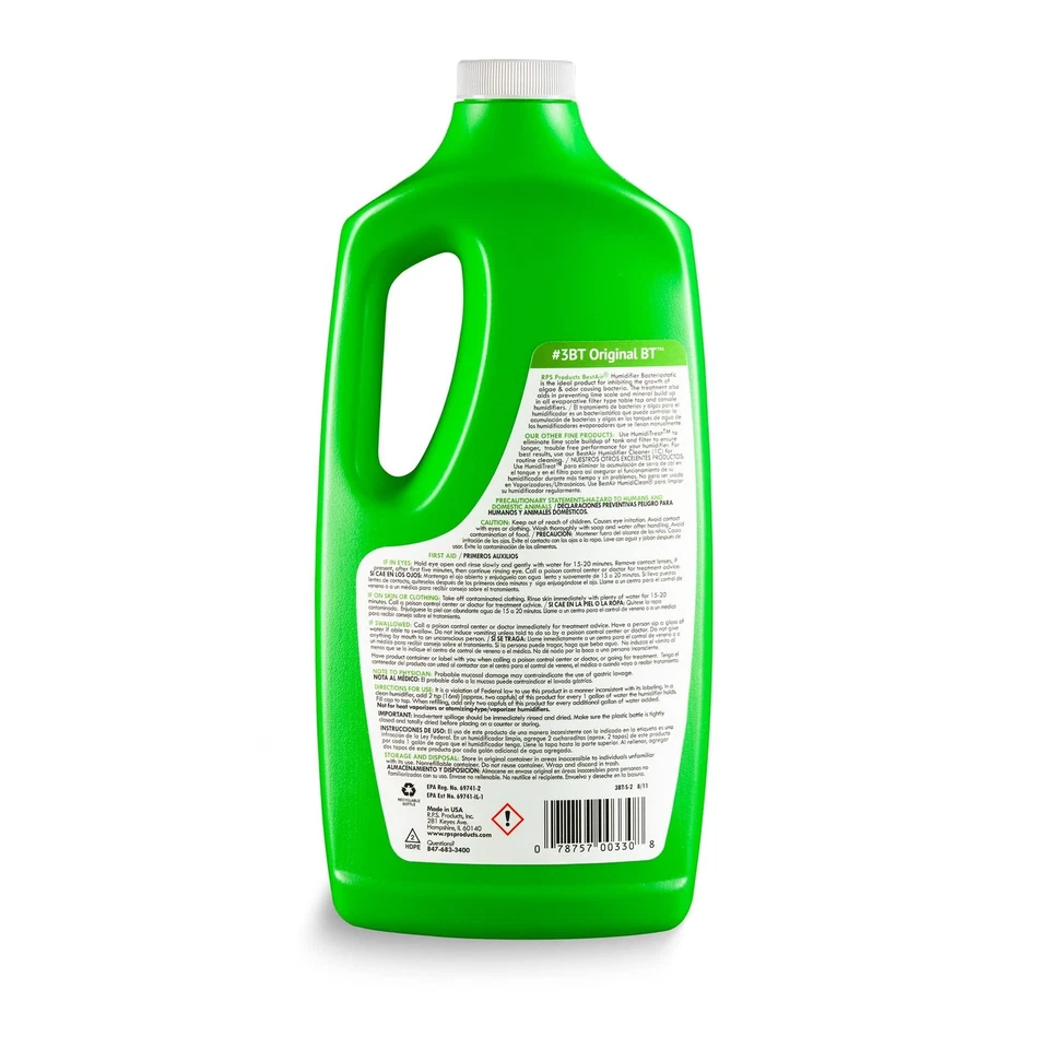 Tratamiento de agua humidificador BT original 3BT, 32 OZ (paquete de 2) Foto 3 de 4