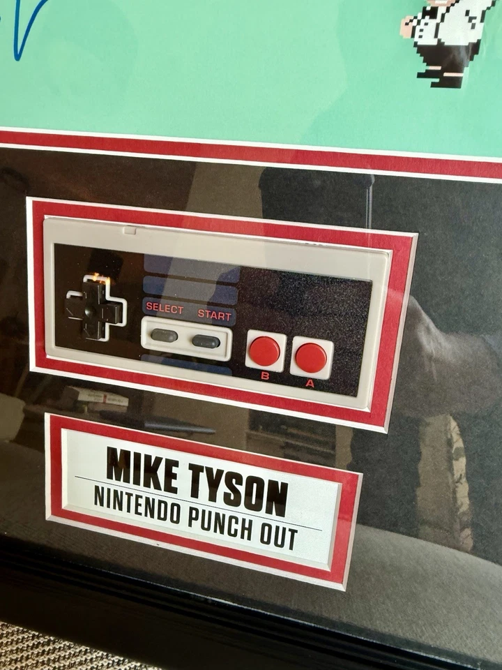 Mike Tyson Signed Knock-Out Picture / Fiterman JSA COA / Nintendo Console - Bild 2 von 4