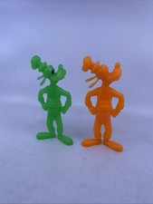 Walt Disney Productions Goofy s On Parade Louis Marx Figures Vintage 1970s X3