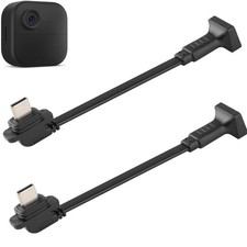 2 Pack Extension Cable Compatible with Blink Outdoor 4 4th Gen ,5inch Weatherpro