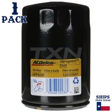 1 Pack ACDelco UPF63R Oil Filter 12693541 for 2020-2025 Cadillac XT6 3.6L LGX