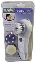 HoMedics Facial Brush Cleanser Toner FAC-50C Brand New Factory Sealed NOS 2003