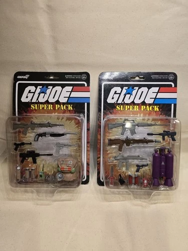 GI Joe Ultimates Super7 Super Pack Weapons Baroness Flint Gun Accessories