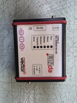 Vector LINda-C USB/RS-232 LIN Bus Interface - Compact Diagnostic Tool