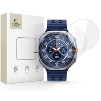 TECH-PROTECT GehäRtetes Glas, 2Er-Pack, Fit+, FüR Samsung Galaxy Watch