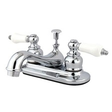 Kingston Brass KB601PL Restoration 4-Inch Centerset Lavatory Faucet with