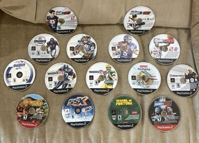 15 Game Ps2 Sports Collection- Tested