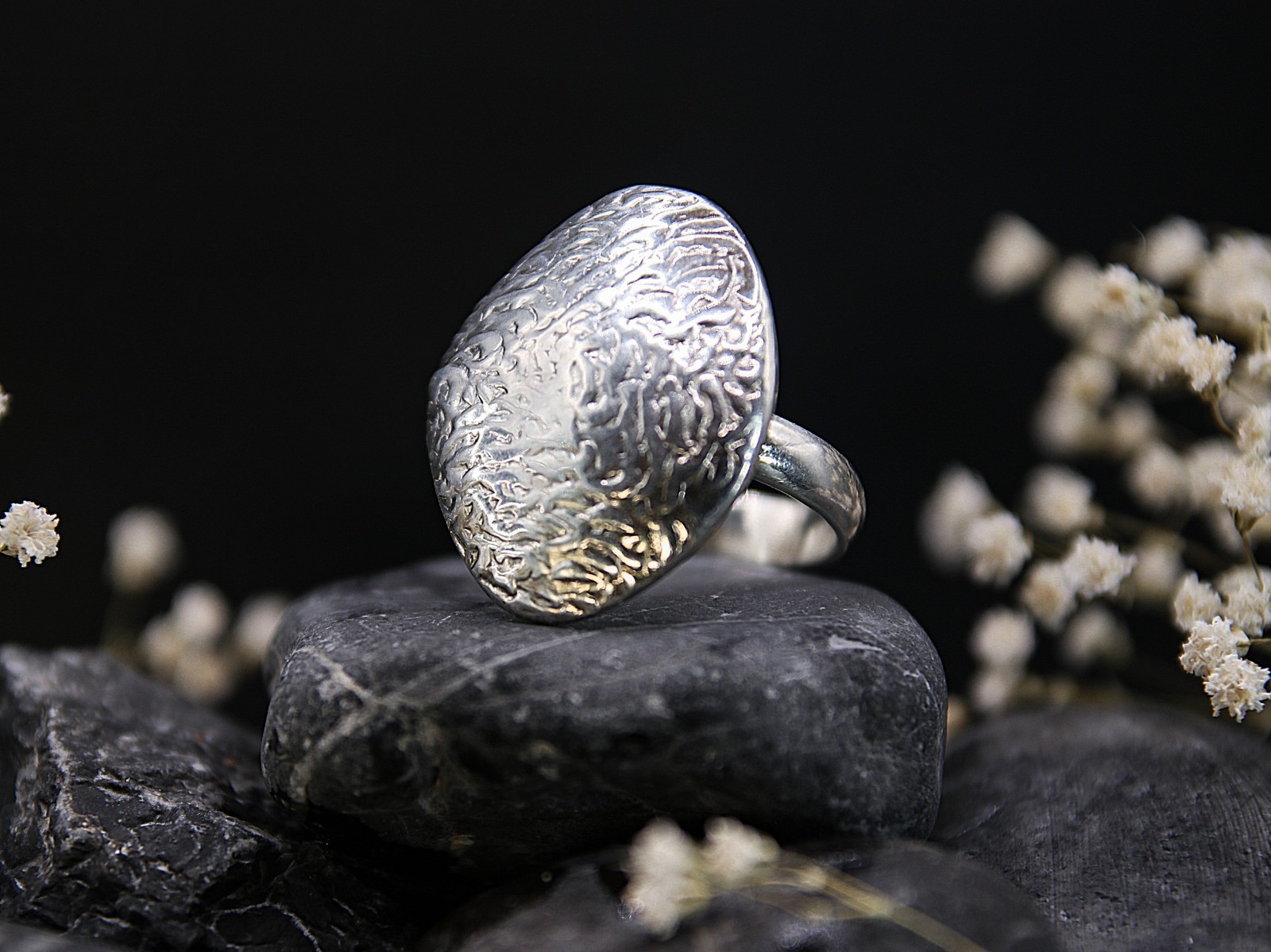 Stylischer Statement Ring aus 925er Silber - image 6