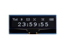 Waveshare 2,23 Zoll OLED Display Modul für R...