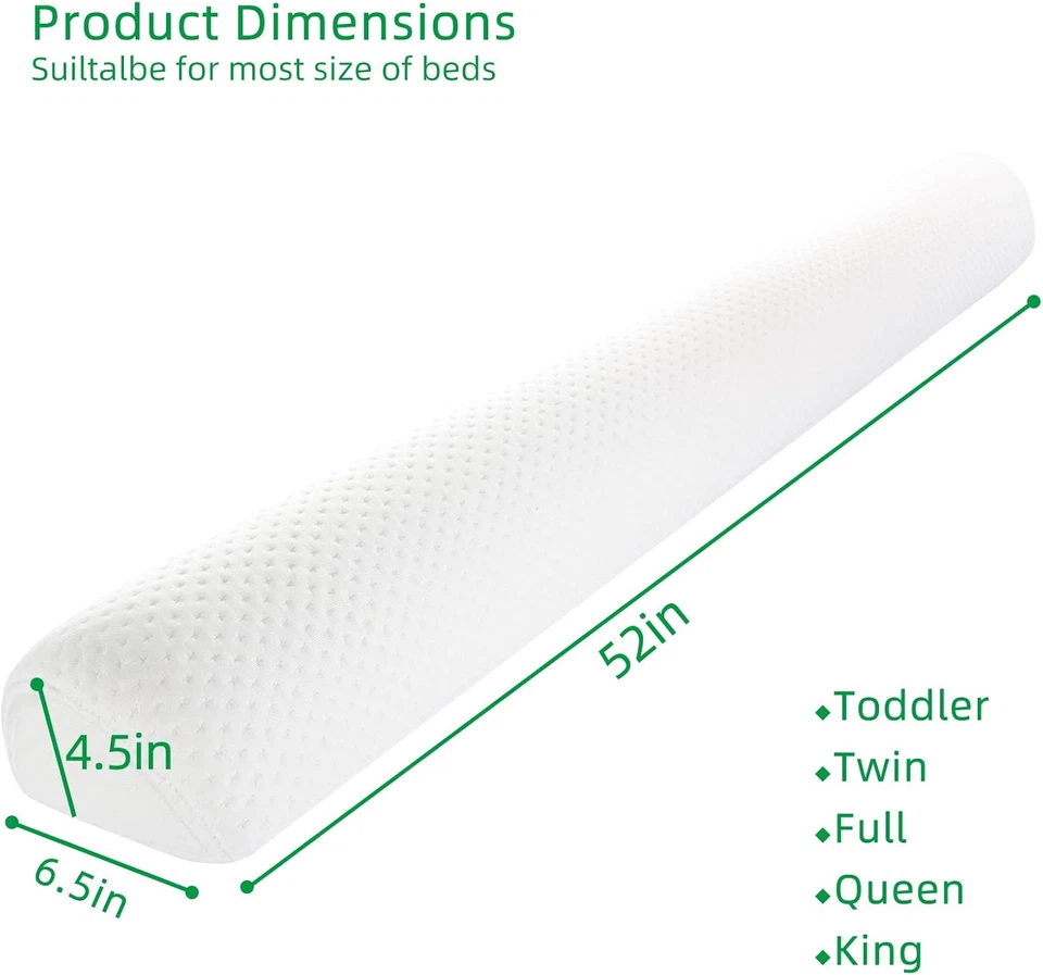 Parachoques de cama para niños pequeños, riel de cama de espuma para niños pequeños, parachoques de riel de cama para gemelos, completo,  Foto 3 de 4