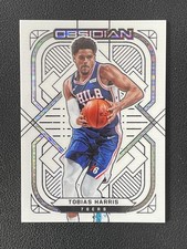 Tobias Harris 2020-21 Panini Obsidian Electric Etch White Pulsar #45