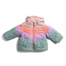 OshKosh B'Gosh Little Girls' Heavyweight Color-Block Winter Coats 24M