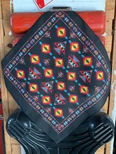 Apache Bandanna Approx 22"x22" 100% Cotton USA made Bikers to Hikers Crafts Fun