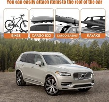 2016-2025 Volvo Xc-90 Lockable Roof Rack Cross Bars Luggage Rails Cargo Carrier