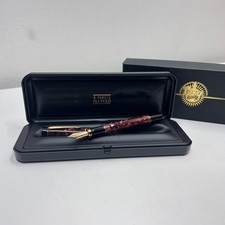 Penna stilografica Parker Duofold centenario marmo rosso oro 18 kt fine nuova con scatola