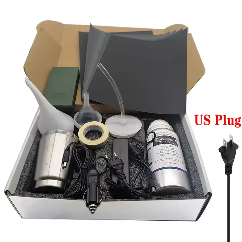 Car Headlight Polishing Restoration Kit 800ML  Repair Liquid Polymer Tool
