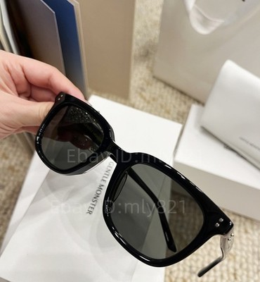 GentleMonster Days Day 01 Sunglasses Black Frame Black Lenses | eBay
