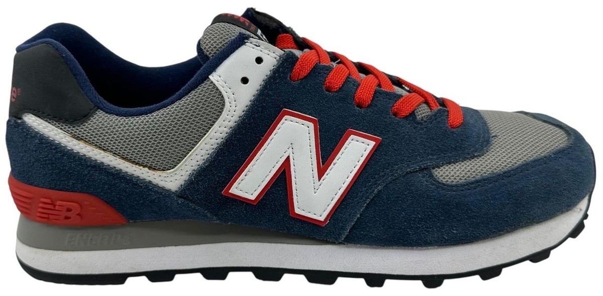 New Balance 574UWC \'Blue Suede\' Twilight Urban Blue Men’s 14 Amazon.com | New Balance Unisex 574 Vulc Shoreline Blue  main image 2