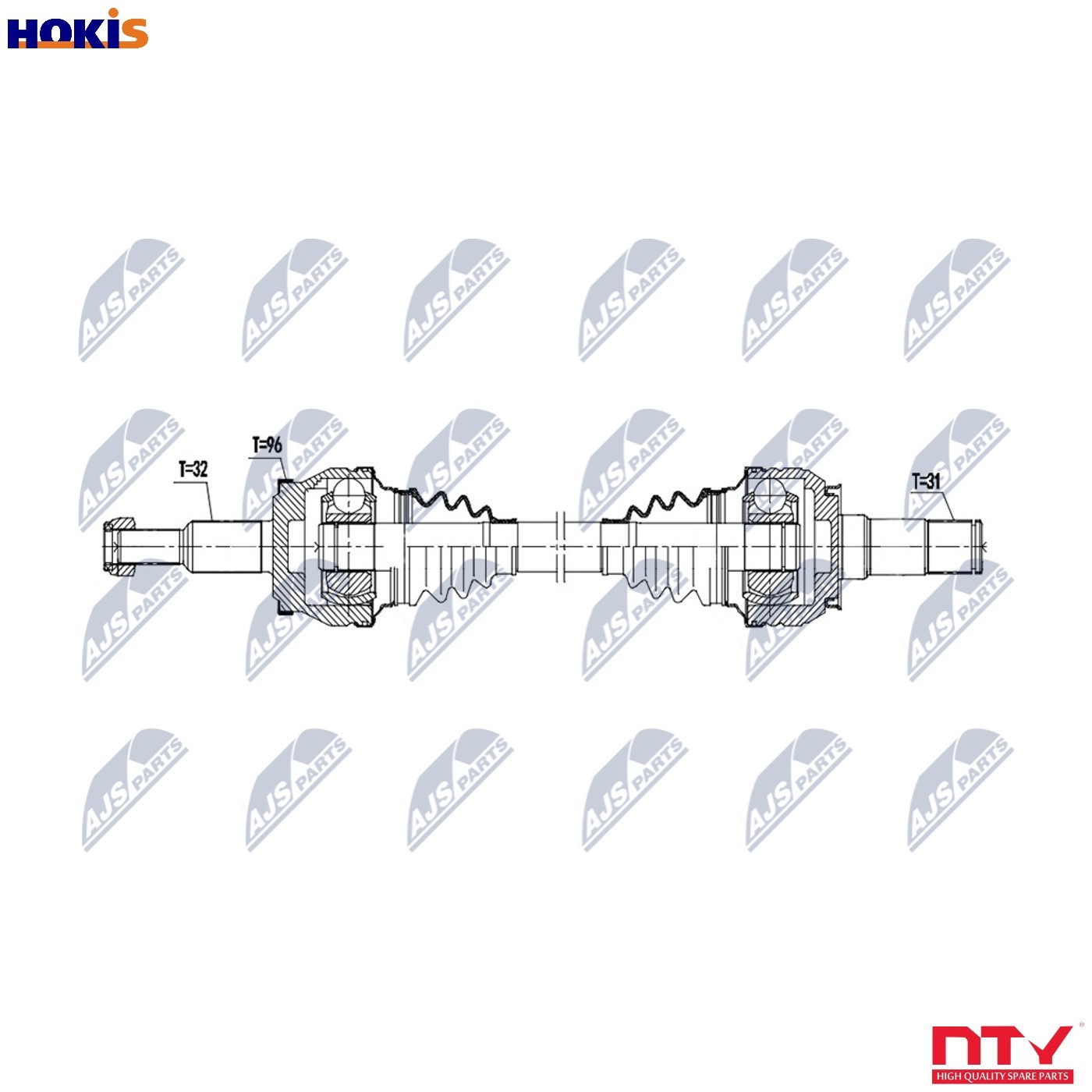Original NTY Drive Shaft NPW-CH-157 For Dodge - Image 5