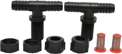 #ad Valley Industries Polypropylene Tee Nozzle Body Kit 11 16quot; MPS x 3 8quot; HB 2... $20.92