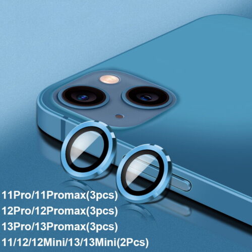 Protector de cámara para iPhone 16 15 Pro Max 14 13 12 lente metálica vidrio templado - Imagen 16 de 18