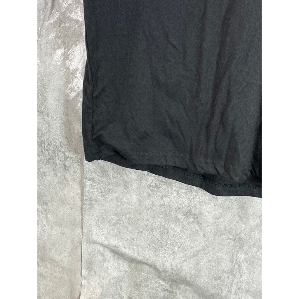 EDDIE BAUER Men's Black Solid Basic Crewneck Shor… - image 8