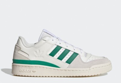 adidas forum low white green