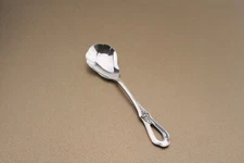 Oneida TOUJOURS Stainless Heirloom CUBE Glossy SUGAR SPOON Silverware Flatware